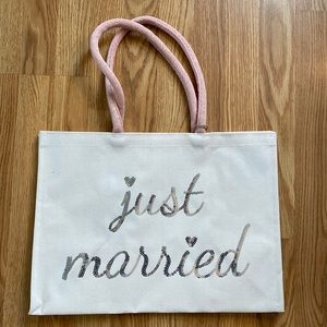 Just Married Tote